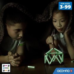 GEOMAG - Milieuvriendelijk 25 stuks Glow