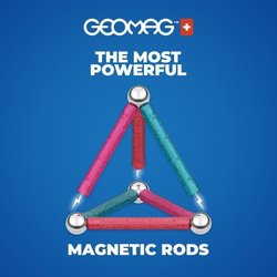 GEOMAG - Umweltfreundlich 35 Stück Glitter