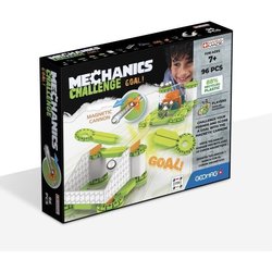 Set di costruzioni - GEOMAG - Obiettivo sfida meccanica! - 96 pezzi - 