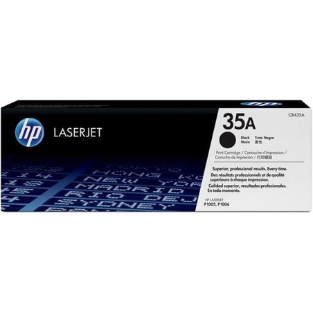 HP 35A Black Toner Cartridge for LaserJet P1005/P1006 Printers