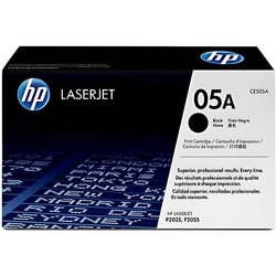 HP 05A (CE505A) Black Toner Cartridge for LaserJet P2035/P2055 Printer