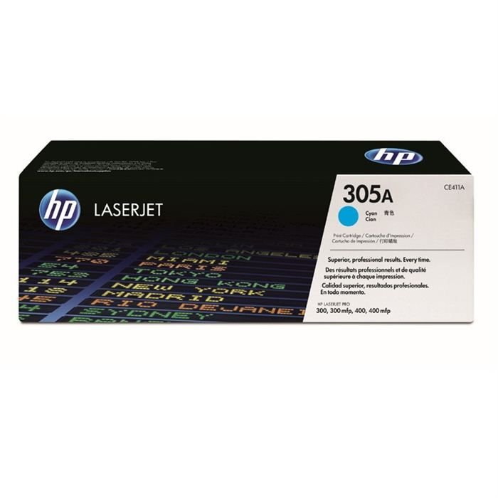 HP 305A originele cyaan toner (CE411A)