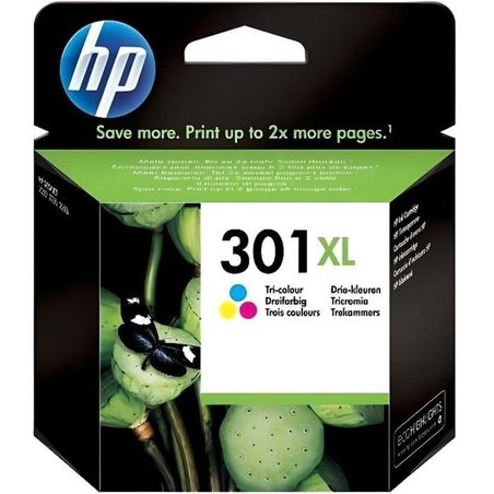 HP 301XL originele drie-kleuren inktcartridge voor HP Envy 4505 en HP 