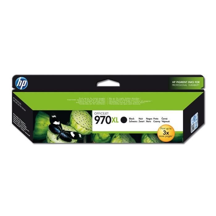 HP 970XL cartouche d encre noire grande capacité authentique (CN625AE)