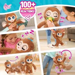 Interactief speelgoed - BONTVRIENDEN - Peanut the Monkey - Ruim 100 re