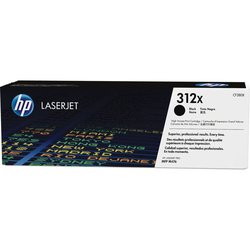 HP 312X Tonerkartusche  Schwarz  4400 Seiten  für Color LaserJet Pr