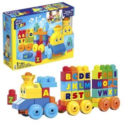 Mega Bloks - Le Train de l Alphabet - Jouet de construction - 12 mois 