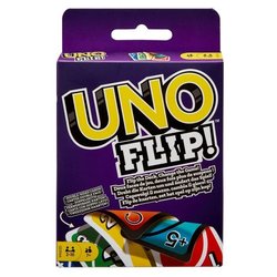 UNO - Flip Side - Family Card Game - Uno with Reversible Cards