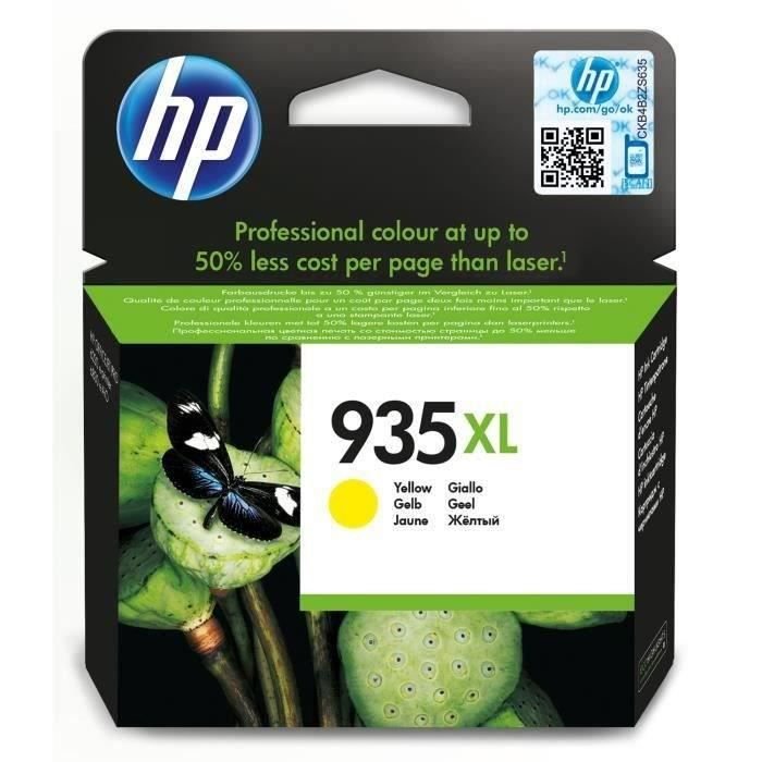 HP 935XL Cartouche d encre jaune grande capacité authentique (C2P26AE)