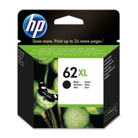 HP 62XL Original Tintenpatrone  Hohe Reichweite  Schwarz