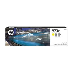 HP 973X Genuine PageWide Large Capacity Yellow Ink Cartridge for HP Pa