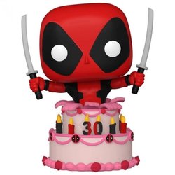 Funko Pop! Marvel: Deadpool in Cake  Oscillating Head 776