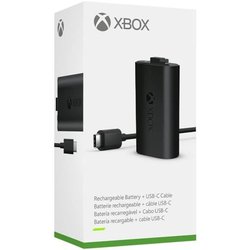 Kit Play & Load Xbox Neue Generation - wiederaufladbare Akku + USB -C 