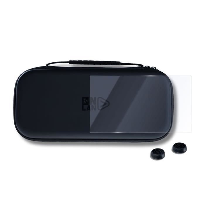 Starter Pack - ONLAN - Nintendo Switch 2 - Black Case + Screen Protect