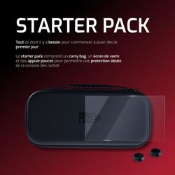 Starter Pack - ONLAN - Nintendo Switch 2 - Black Case + Screen Protect