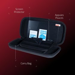 Starter Pack - ONLAN - Nintendo Switch 2 - Black Case + Screen Protect