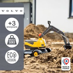 Excavadora Volvo FALK - Cabina giratoria de 360° - Excavadora articula