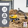 Excavadora Volvo FALK - Cabina giratoria de 360° - Excavadora articula