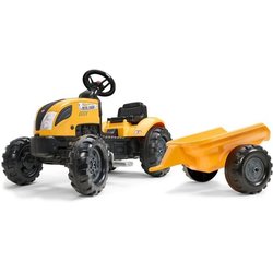 Mighty Builder Trettraktor  FALK  Mit Anhänger  100 % hergestellt i