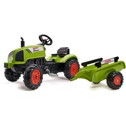 FALK Claas pedal tractor with trailer