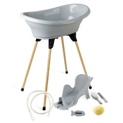 PACK DE BAÑO THERMOBABY VASCO 7 EN 1 CHARM GRIS