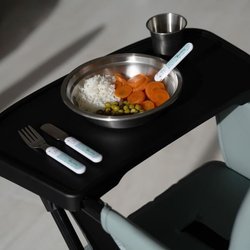 Tiefer Teller - THERMOBABY - BPA-frei - Edelstahl