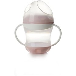 Vaso + tapa antigoteo THERMOBABY - Rosa empolvado