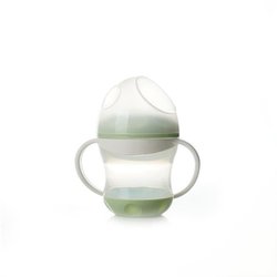 Tasse anti-fuites - THERMOBABY - Vert Céladon - 180 ml - Ergonomique e