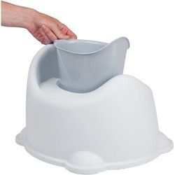 SPEELSE HONDENPOT charmant grijs