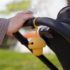 Schnullerhalter - THERMOBABY - Silikon - Honiggelb - Weich und BPA-fre