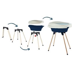 THERMOBABY Changing table pack Bathtub and VASCO stand - Ocean Blue