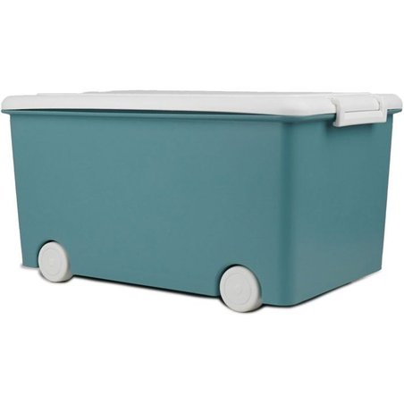 Coffre de rangement - THERMOBABY - PLAYBOX - Medium - Vert azur