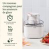 Sorbetiere  CUISINART - ICEM10E - 12 W - 475 ml - Blanc