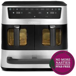 CUISINART Airfryer AFT13XSSE - 13,6L Inhoud - Dubbele Tank + 1 Lade - 