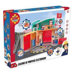 Bombero Sam Pontypandy Estación de bomberos Smoby con 1 figura - Jugue