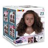 Smoby - Afro-haarstylinghoofd - Gemakkelijk te stylen - 23 realistisch