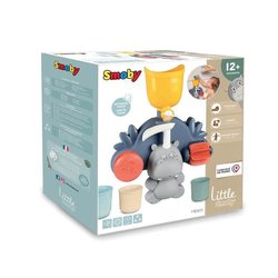 Smoby Little Smoby Hippo Badespielzeug  Rutsche und Räder für 18 Mona