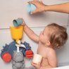 Smoby Little Smoby Hippo Bath Toy - Slide and Wheels for 18 Month Old 