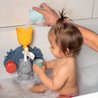 Smoby Little Smoby Hippo Bath Toy - Slide and Wheels for 18 Month Old 