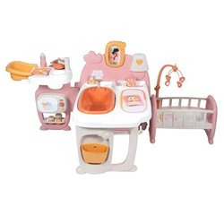SMOBY - Baby Nurse - Groot babyhuis voor poppen - 19 accessoires - Van