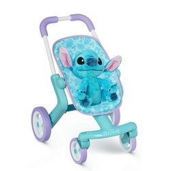 SMOBY - Cochecito Stitch + Peluche - a partir de 18 meses