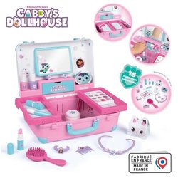Smoby - Gabby y la Casa Mágica - Maleta de belleza fácil de transporta