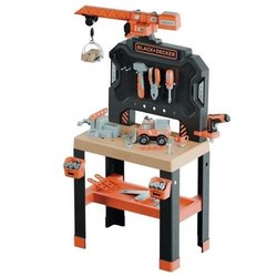SMOBY - Black+Decker - Etabli Bricolo Builder - 87 Accessoires - Matie