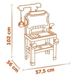 SMOBY - Black+Decker - Bricolo Builder - 3 anni