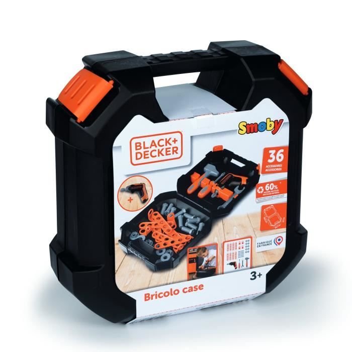 SMOBY - Black & Decker - Valigetta fai da te - dai 3 anni