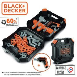 SMOBY - Black & Decker - Valigetta fai da te - dai 3 anni