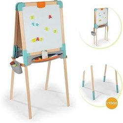 Smoby - Tavoletta in legno bifacciale - Ardesia gesso e bianco magneti