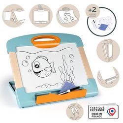 Smoby - Ardoise modulo magnétique - Facilement transportable - 3 manie