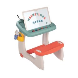 Small Schoolboy Desk - Smoby - 80 Accessories Included - Green - 63 x 