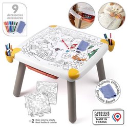 Smoby - Creative children s table - Erasable marker for the table + 2 